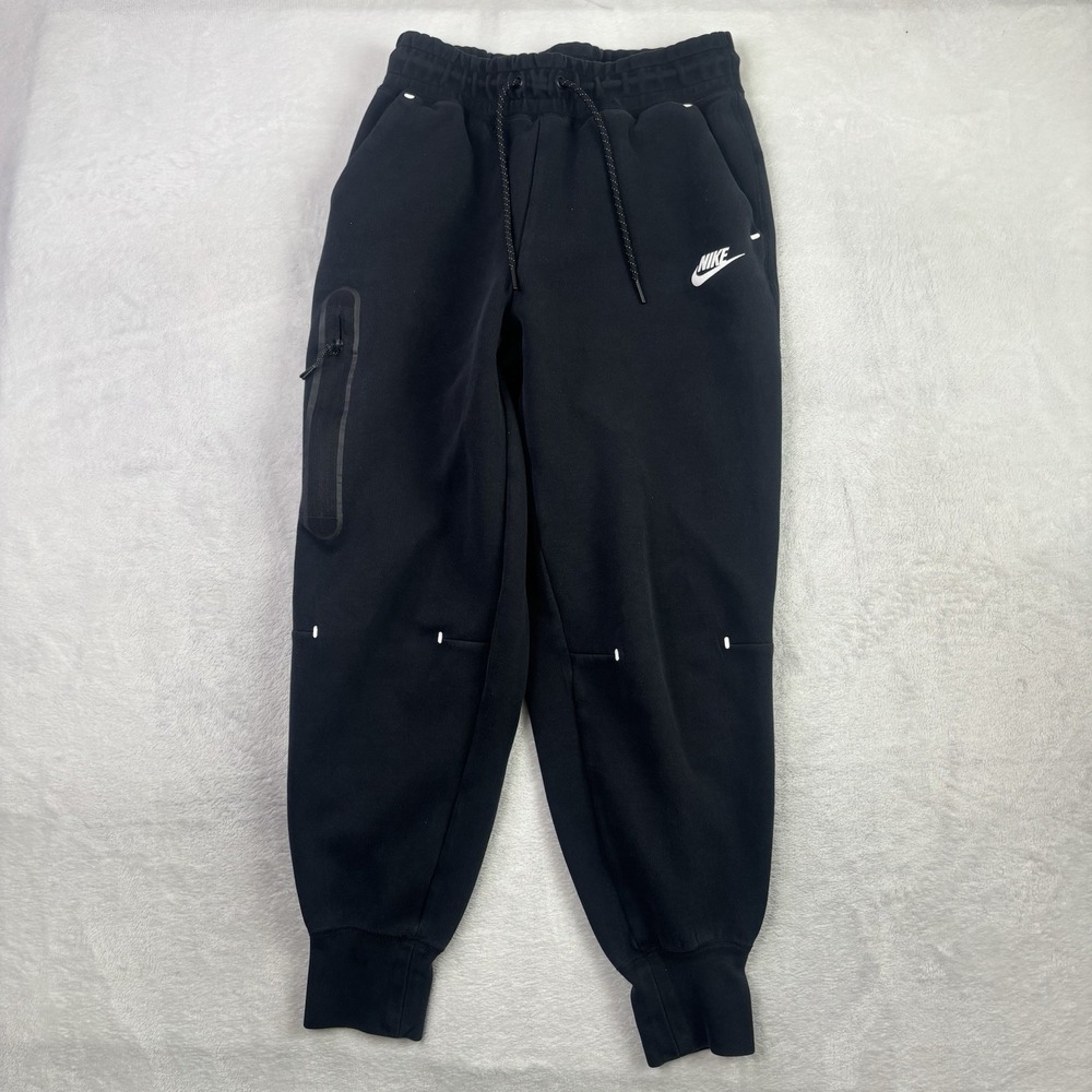 Nike Tech Fleece Black Jogger Sweatpants Men's Small Activewear Athletic